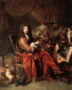 Nicolas Lancret Portrait of Charles Le Brun oil